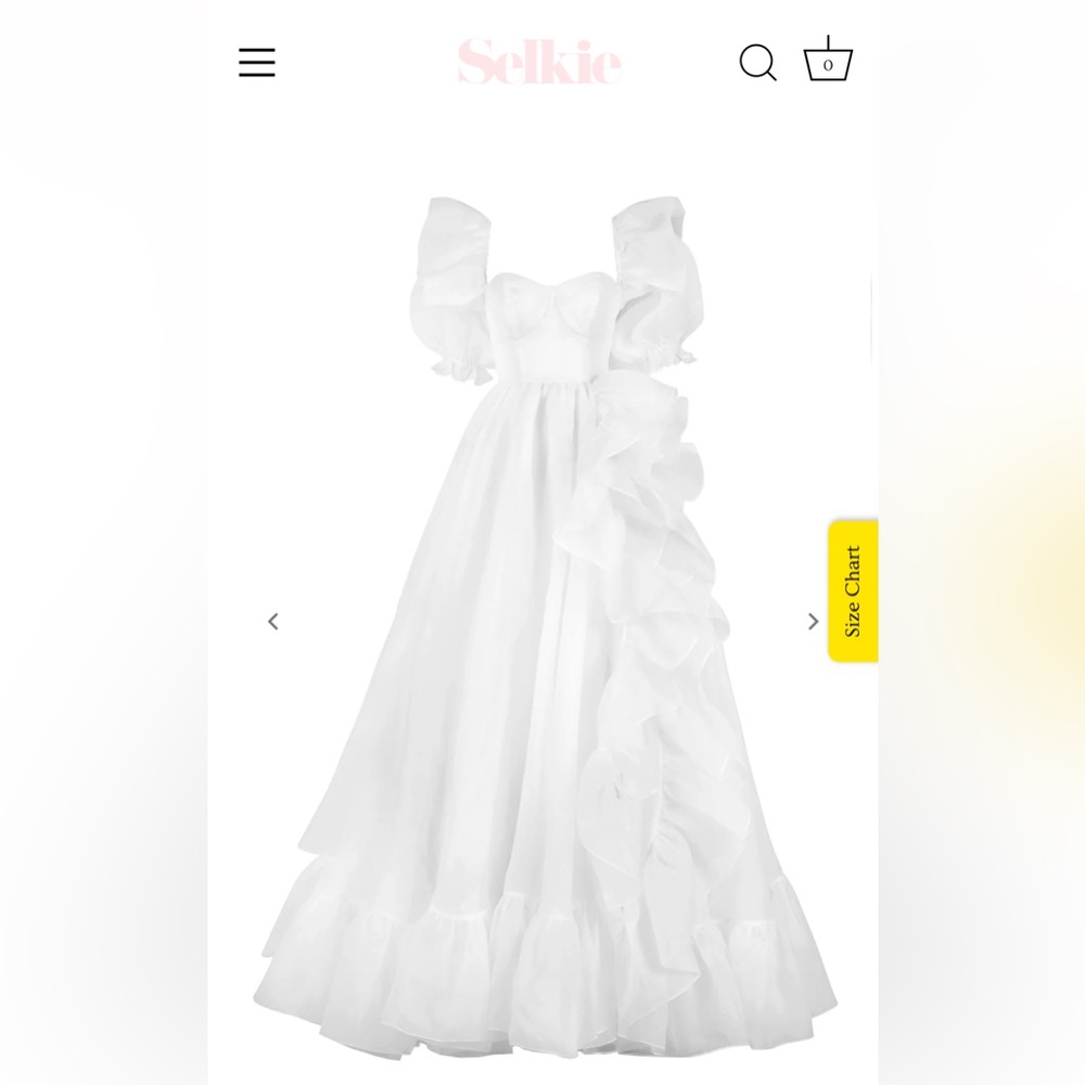 Selkie Collection Ivory in Bloom Bridal Gown (1X)